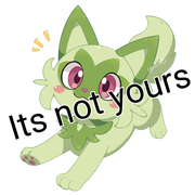 sprigatito keychain