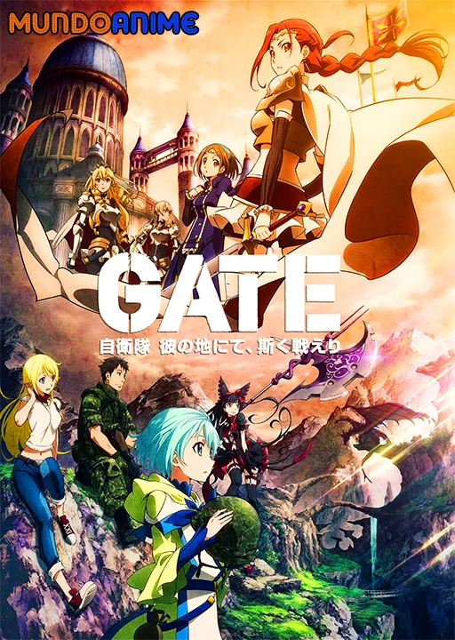 Gate: Jieitai Kanochi nite, Kaku Tatakaeri HD ligero y Full HD