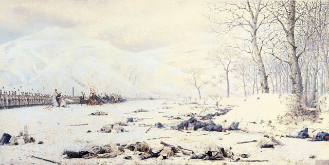Шипка Шейново Скобелев под Шипкой 1878 1879.jpg