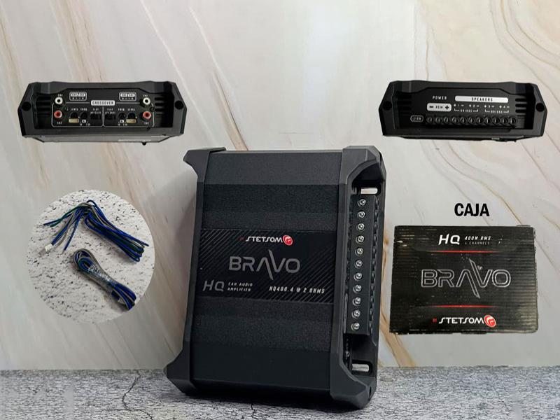 AMPLIFICADOR HQ 400.4 400W BRAVO