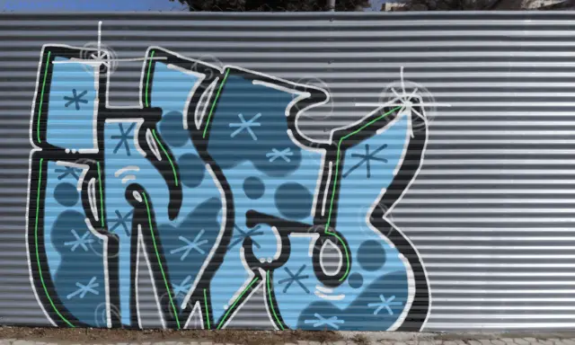 Graffiti artwork by infu