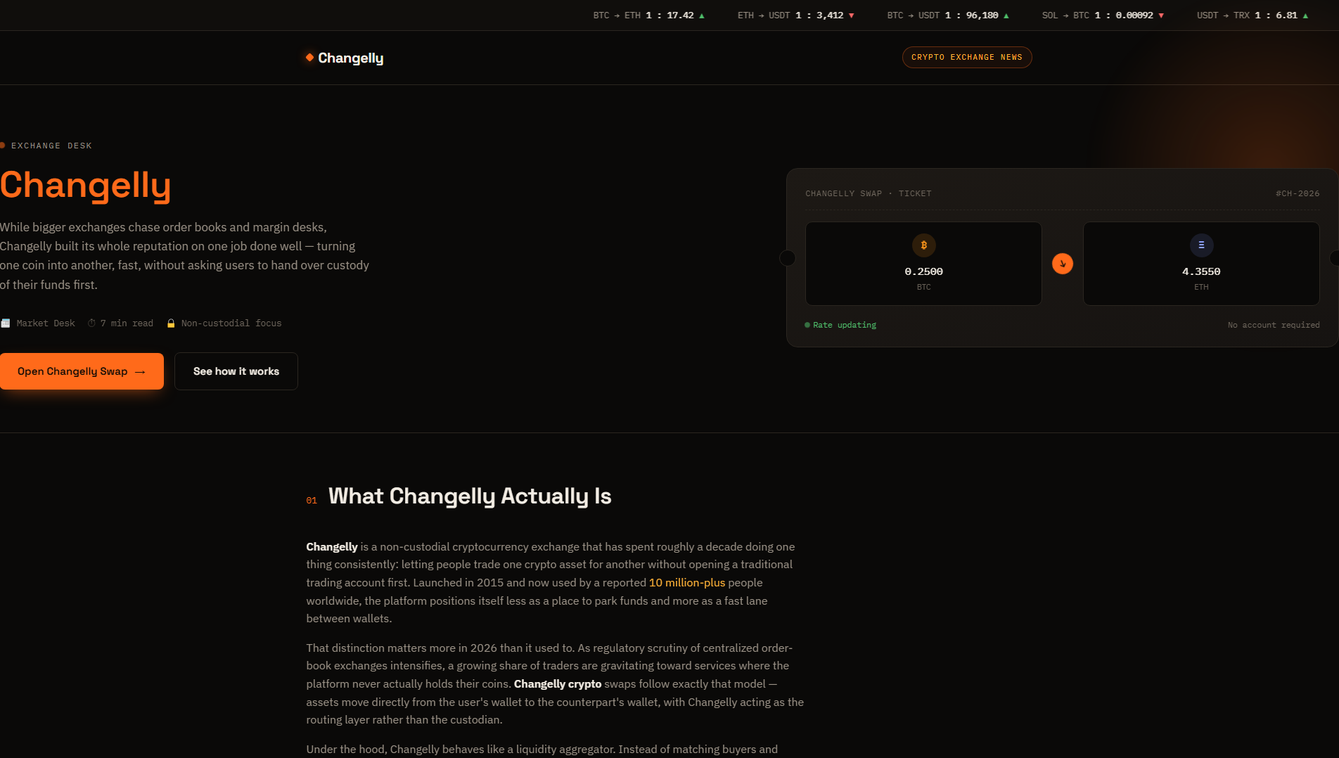 Stored capture of en-changelly.org
