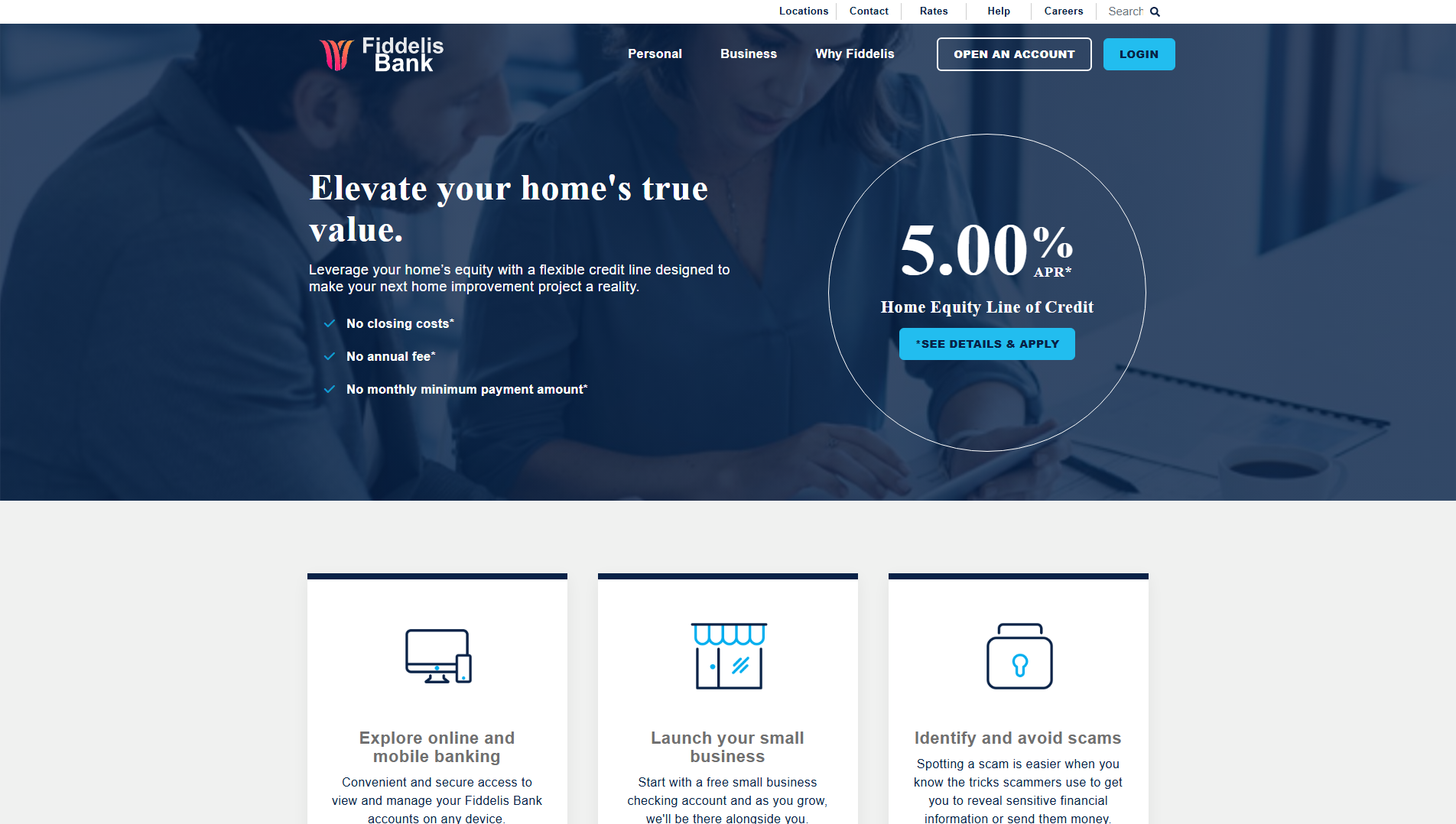 Screenshot of fiddelisb.com