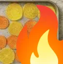 Постер Чипсы из батата и свеклы