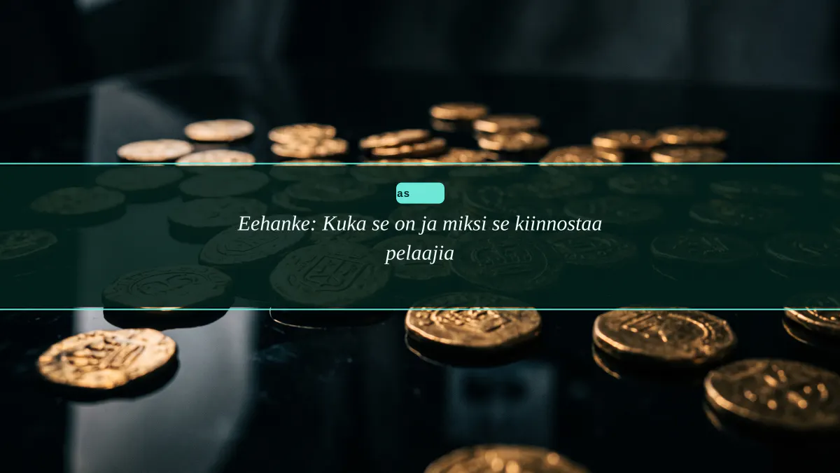Eehanke: Kuka se on ja miksi se kiinnostaa pelaajia