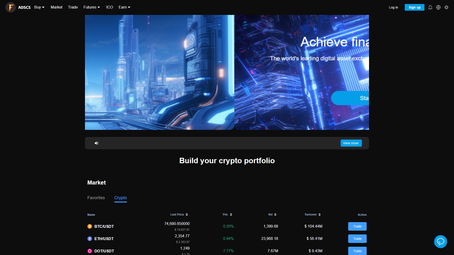 Screenshot of dus01b.top