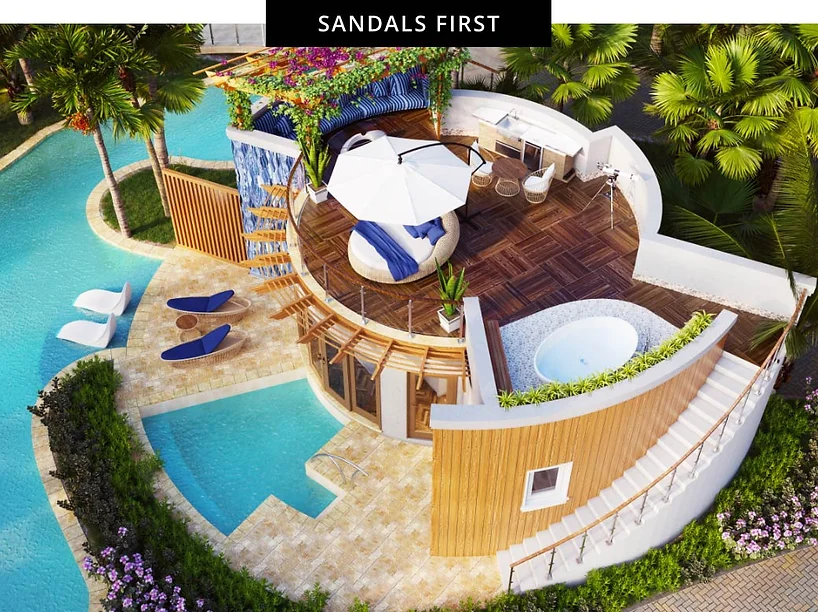 SKYV – Coyaba Sky Villa Swim-up Rondoval Butler Suite w/ Private Pool Sanctuary