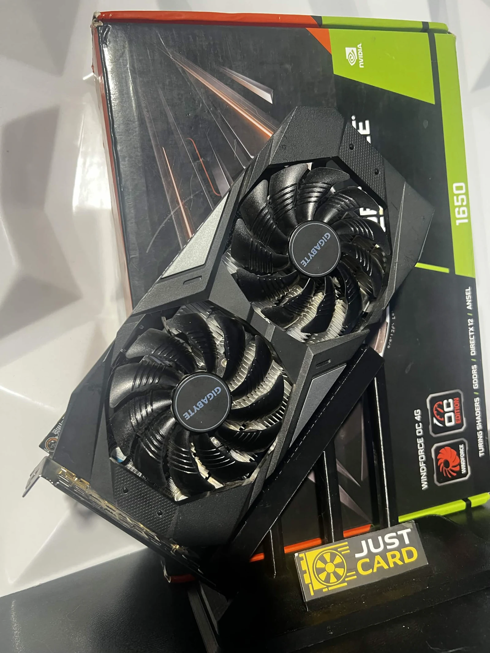 GTX 1650 4GB Gigabyte Occasion — photo 1