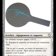 Raquette en mousse