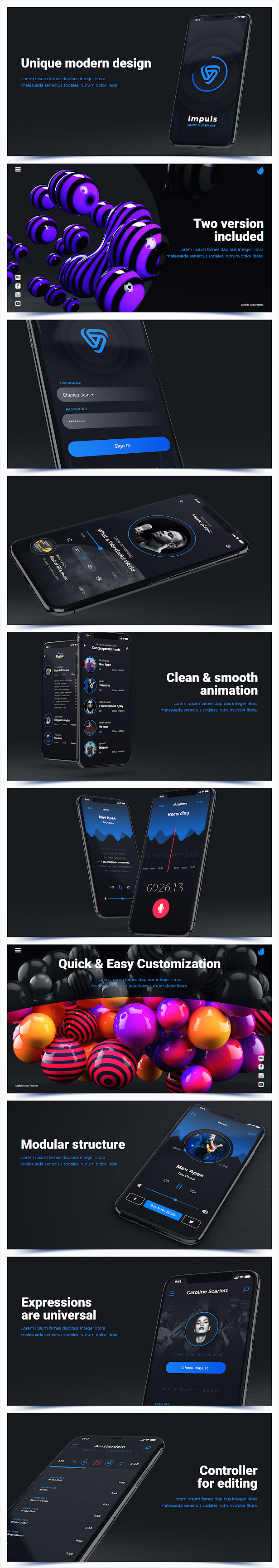 App Promo 2 // Phone Xs - 4