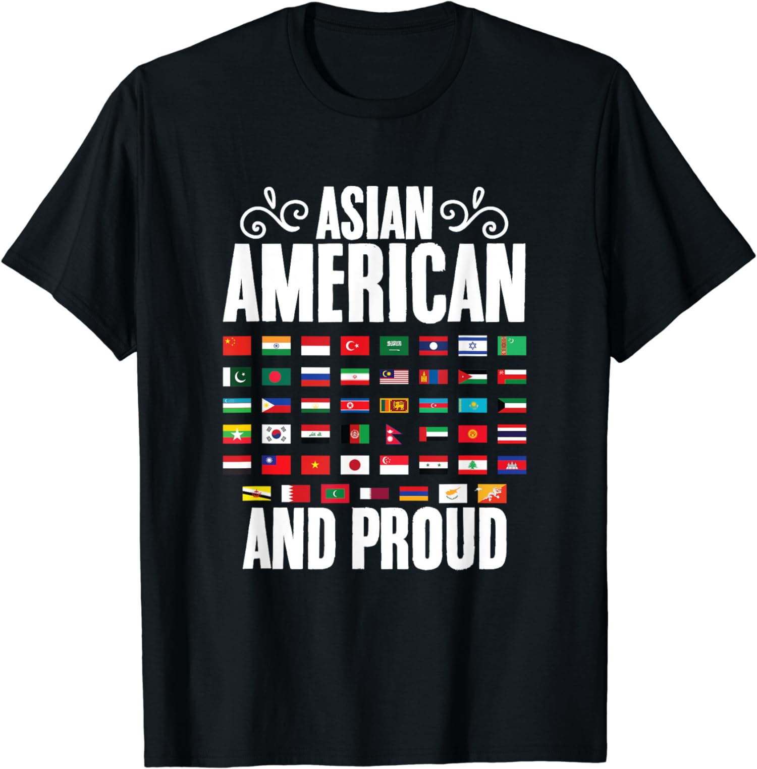 Asian American And Proud Pacific Islander Heritage Unisex T-Shirt
