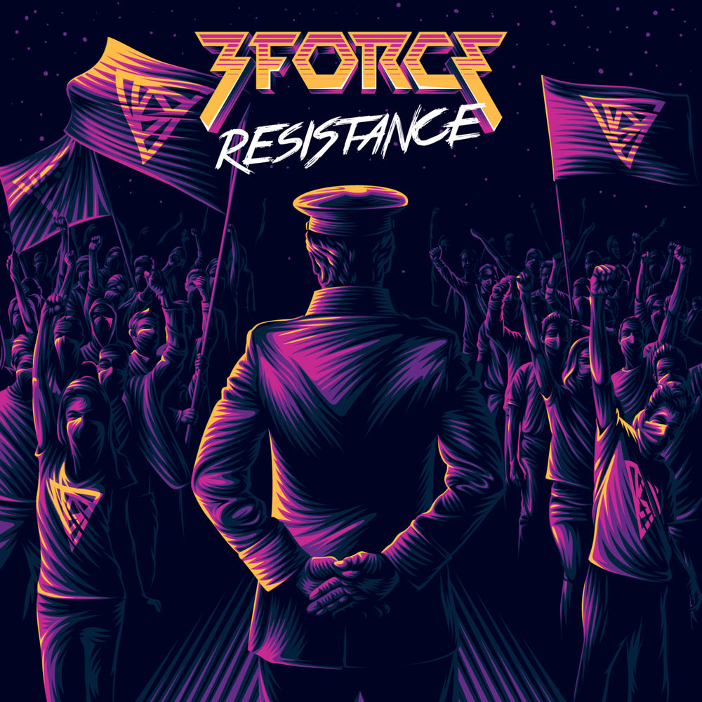 3FORCE - Resistance ‎(10 x File, FLAC, Album) 2018 (Lossless)
