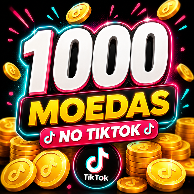 1000 Moedas TikTok