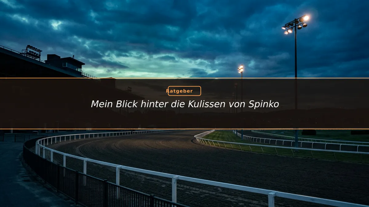 Mein Blick hinter die Kulissen von Spinko