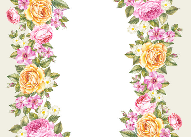 botanical flowers background