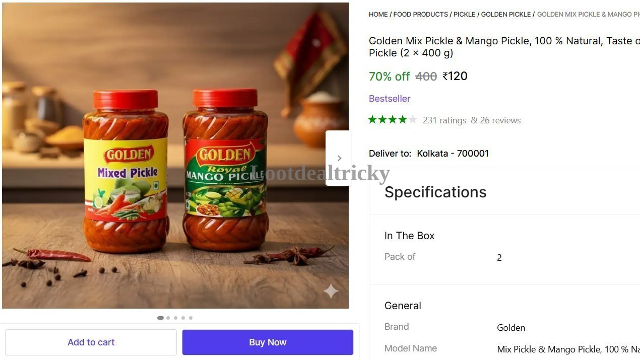 mix Pickle Mango Offer Image