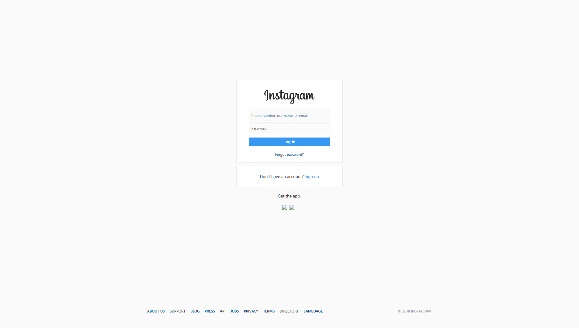 Stored capture of instagramlogin910.blogspot.com