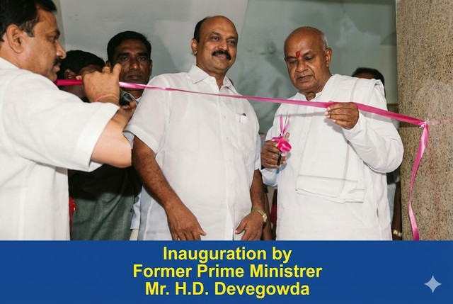 Mr. H. D. Devegowda at ICE Mega Expo