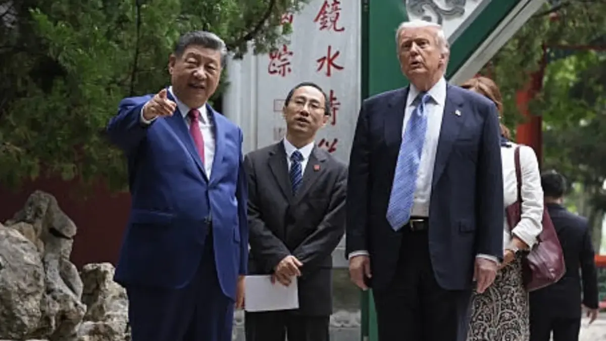 Trump vizitează sediul Partidului Comunist Chinez, cel mai bine păzit loc din țară