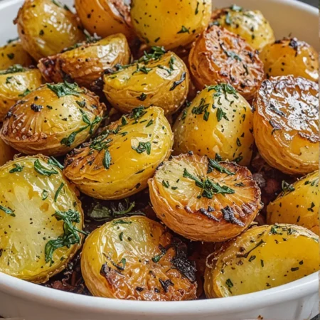 Crispy Oven-Roasted Baby Potatoes