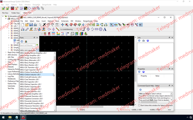 Modelithics COMPLETE Library 26 1 for Keysight ADS