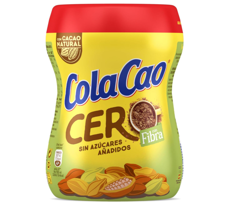 ColaCao Cero con fibra por 4,46€ en compra recurrente (ahorra 2,10€ en cada 2 o más)