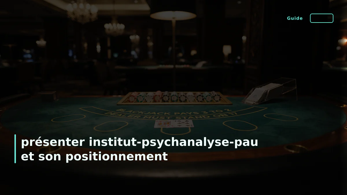 présenter institut-psychanalyse-pau et son positionnement