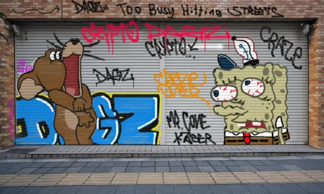 Graffiti artwork by MrCone