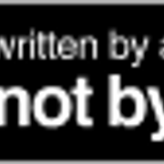 Written by a human, not by AI