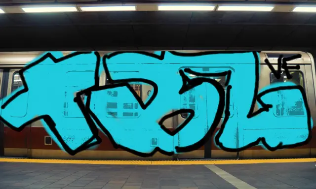 Graffiti artwork by ACE