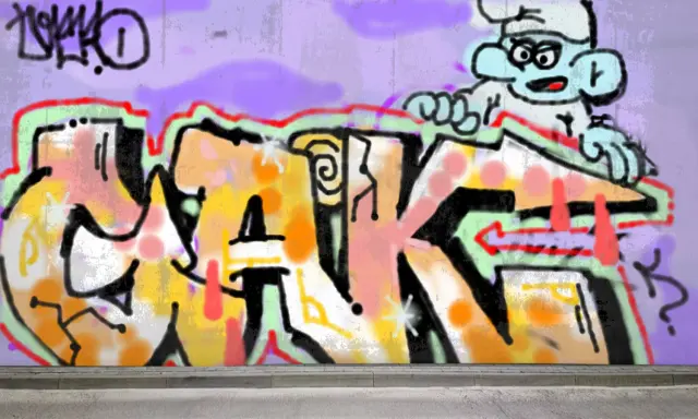 Graffiti artwork by tokiokid