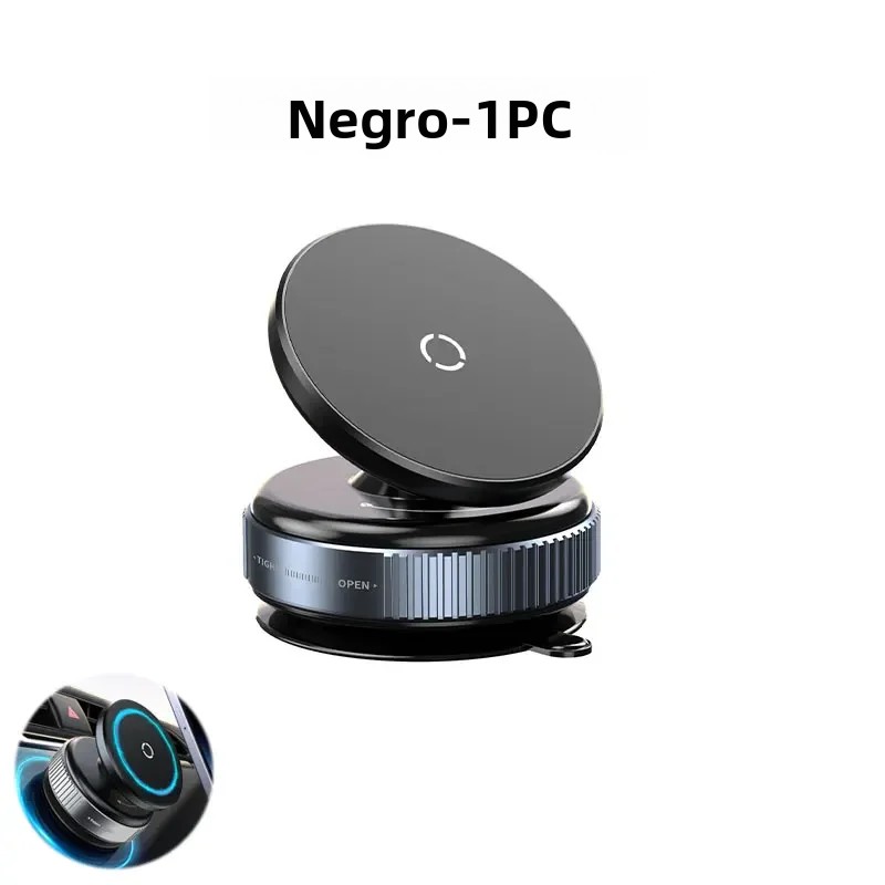 Soporte De Teléfono Para Coche Con Imán Y Succión 360° Rotación Universal Para iPhone Soporte De Navegación Magnético Para Teléfonos Móviles