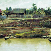 Приволжский поселок 1897