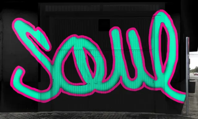 Graffiti artwork by SOUL