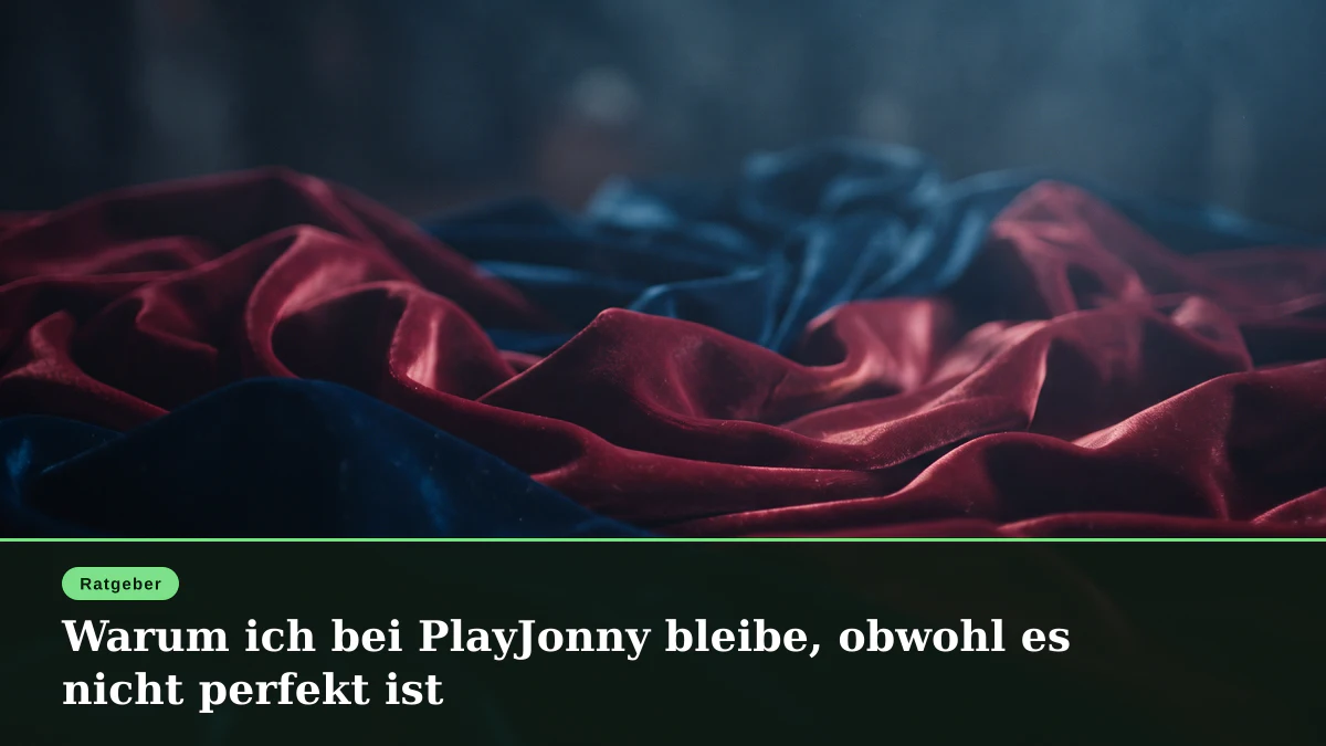 Warum ich bei PlayJonny bleibe, obwohl es nicht perfekt ist