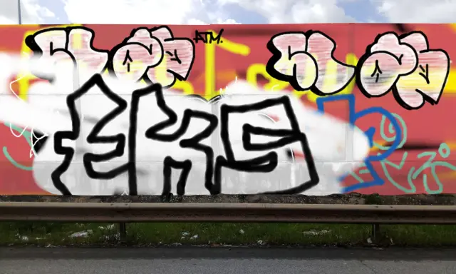 Graffiti artwork by Draso