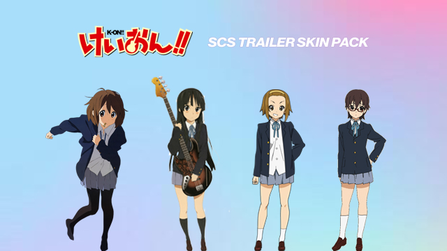 K-ON! SCS TRAILER SKIN PACK
