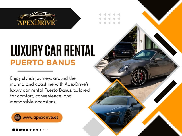 A weekend in Puerto Banús can unfold in all sorts of ways. Maybe it starts with dinner beside the marina, turns into a long coastal drive the next morning, and ends with a quiet coffee before heading home. That is why choosing a Luxury car rental puerto banus deserves a little thought. The best car is the one that fits the weekend you have planned, not simply the one that looks most impressive.

Click here for more information: https://www.apexdrive.es/supercar-hire-puerto-banus

Find Us On Google Maps: https://maps.app.goo.gl/Ku4PJ5eHbJ3R2frL9

Address: Marbella, Andalusia 29600 Spain
Phone: +34722881888

Read Our Blogs:
https://apexdrivees.mystrikingly.com/
https://apexdrivees.weebly.com/
https://apexdrivees.wordpress.com/

More Links:
https://beacons.ai/apexdrivees
https://gravatar.com/apexdrivees
https://www.viki.com/collections/4297896l-apexdrive