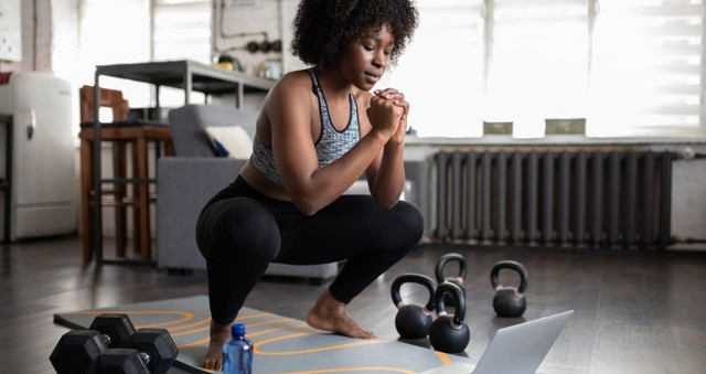 Menopause personal trainer Toronto — The Fitness Girl remote coaching for women 40+