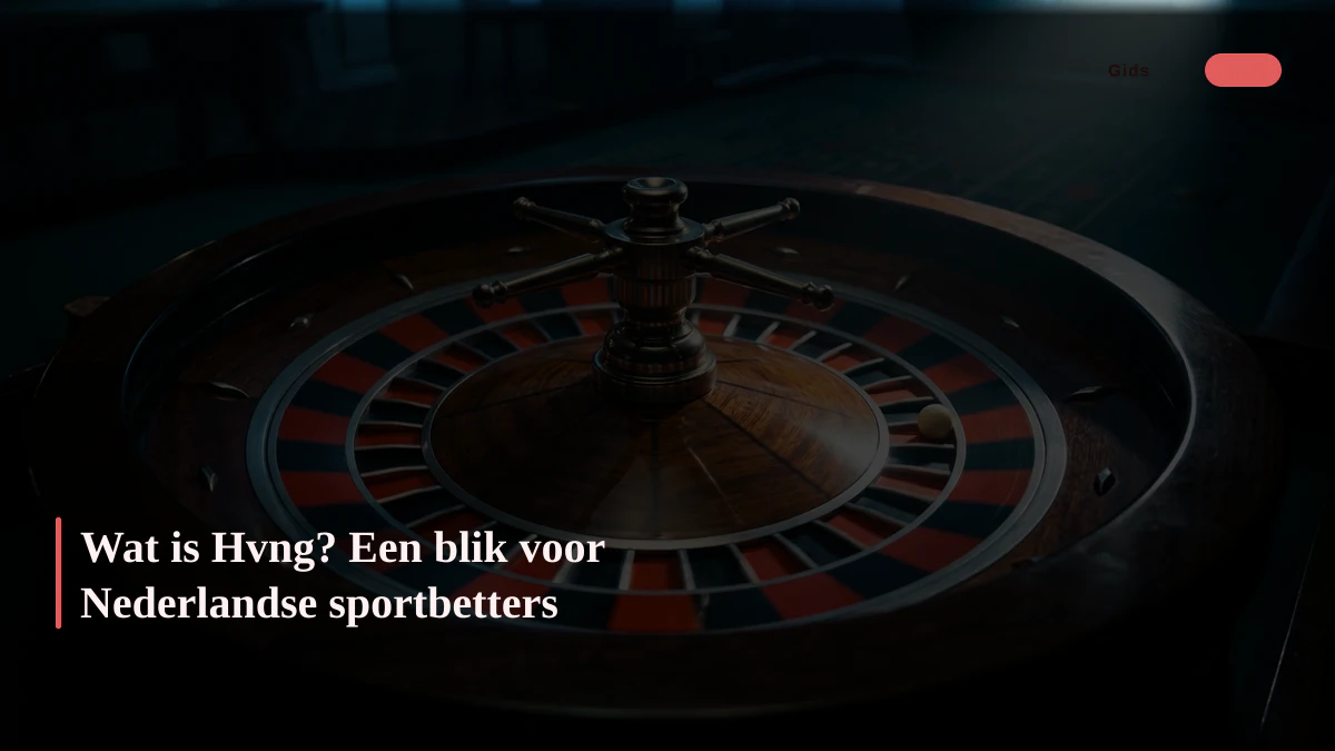Wat is Hvng? Een blik voor Nederlandse sportbetters