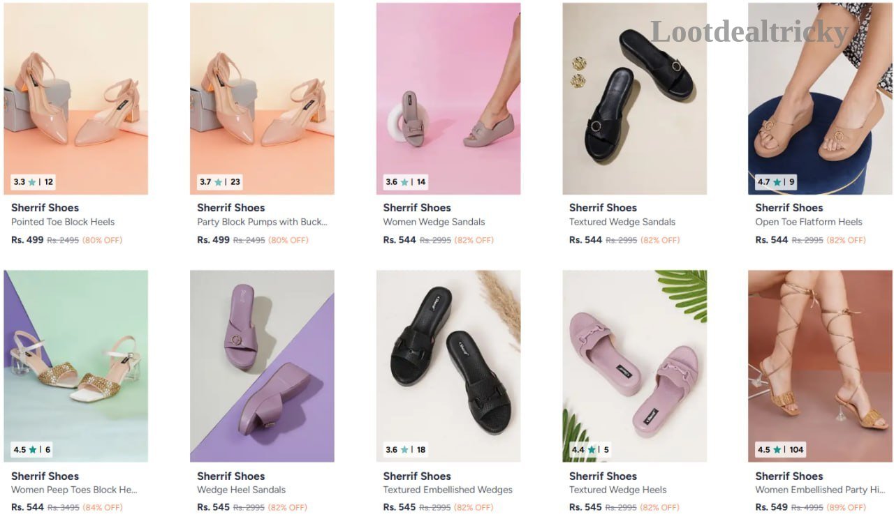 Sherrif Shoes Collection | Lowest Price Deal