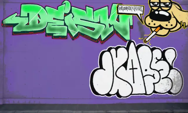 Graffiti artwork by deisko