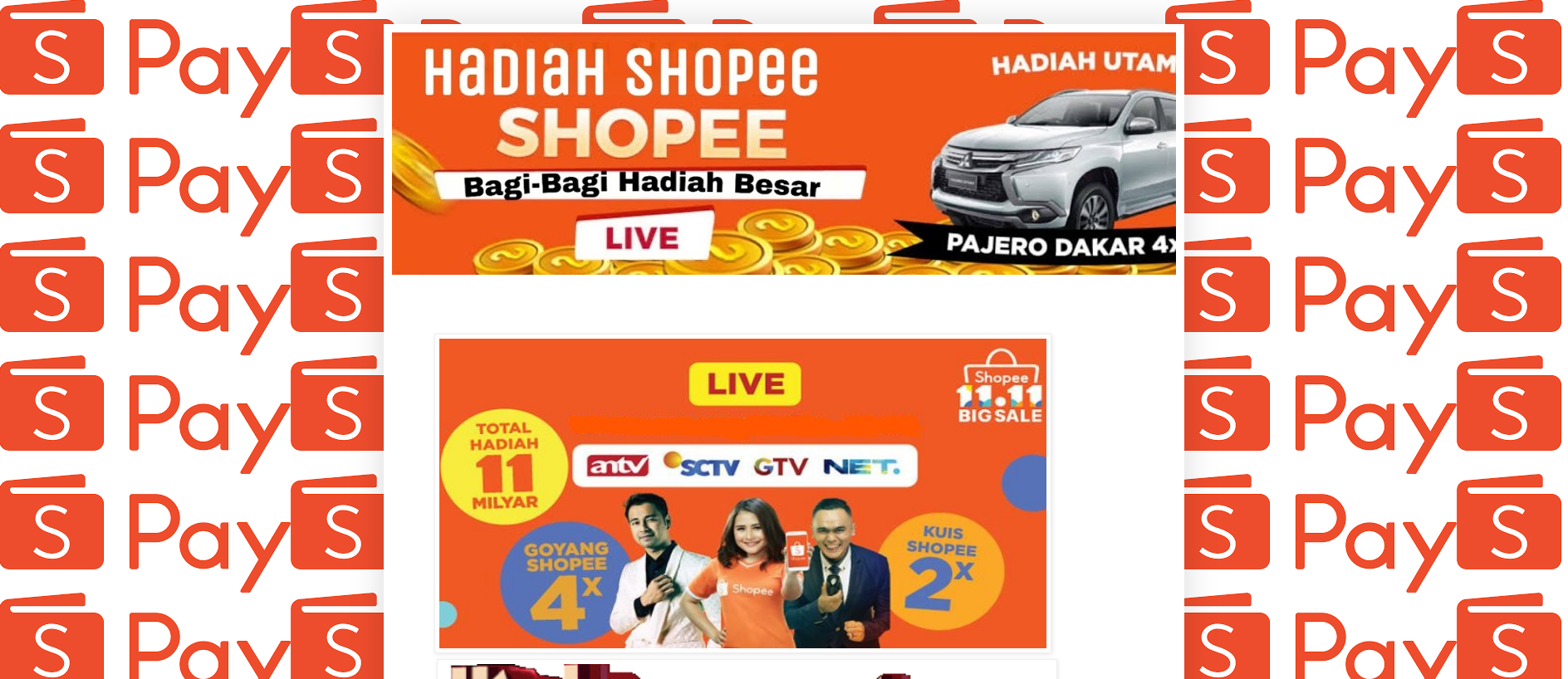 Stored capture of shopee-282.blogspot.com