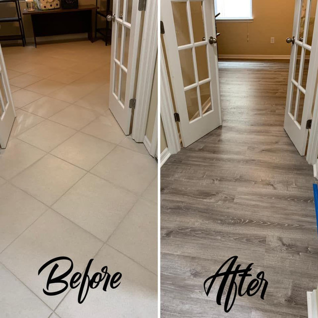 Flooring transformation example 5