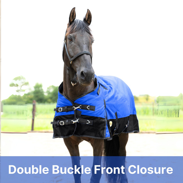 Double Buckle Front Closure