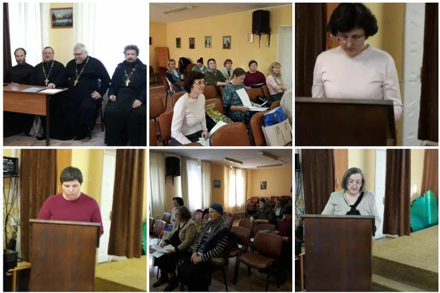 30 октября 2022 года в Актовом зале Духовно-просветительского центра имени священномученика Георгия Извекова состоялась защита выпускных работ слушателей 13 выпуска  Богословских курсов. Работа была оценена на "отлично". Принимали защиту настоятель протоиерей Иоанн Осипов, протоиерей Димитрий Дружинин, протоиерей Олег Смольников и священник Вадим Парахин.