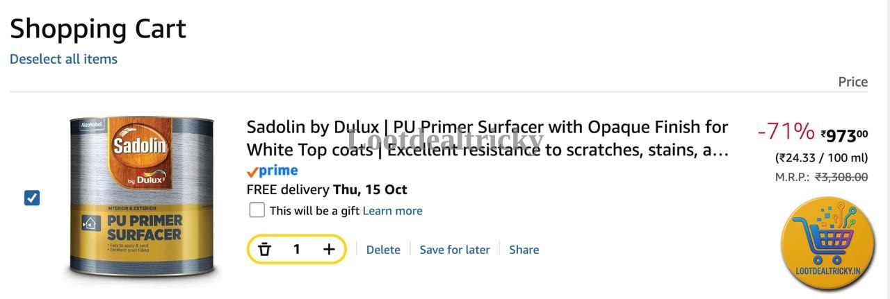 Sadolin By Dulux | Huge Savings Offer