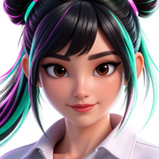 小猪女侠正面不带面具。
