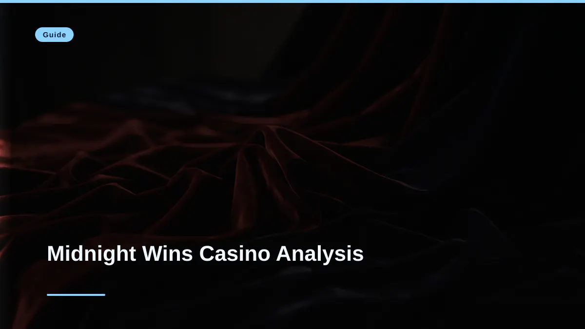 Midnight Wins Casino Analysis