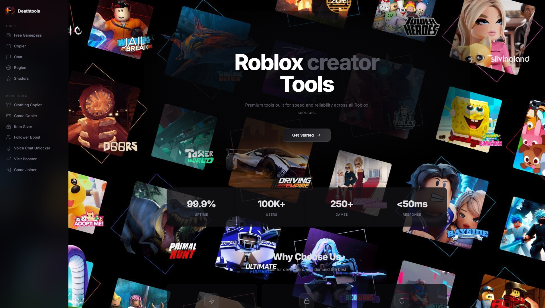 Stored capture of deathtools.net